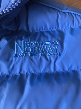 Anorak NORWAY Talla S Azul UNISEX