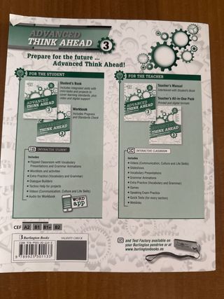 ADVANCED THINK AHEAD 3 ESO EJER