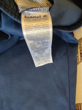 Pantalón deportivo Luanvi azul hombre