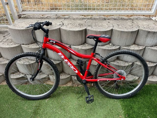 Bicicleta B-PRO 24 Roja