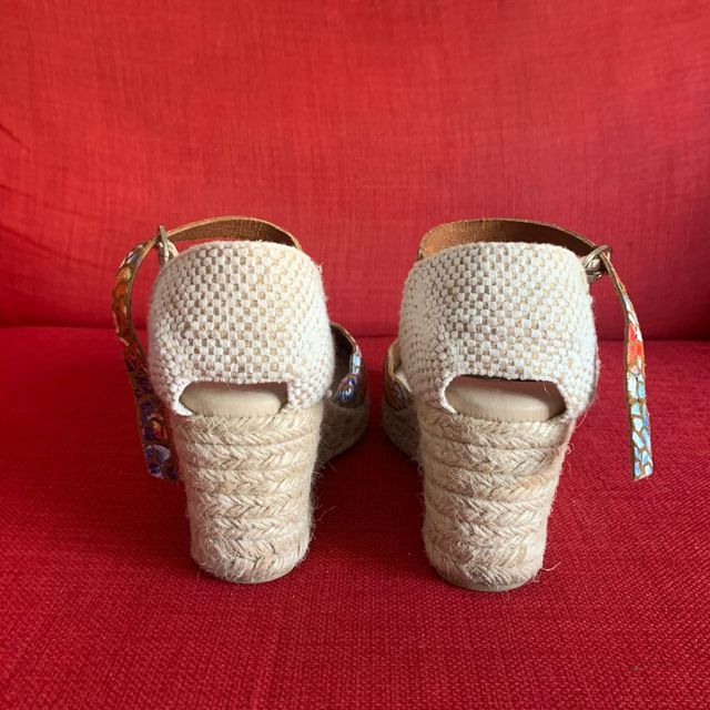 Cuñas esparto multicolor