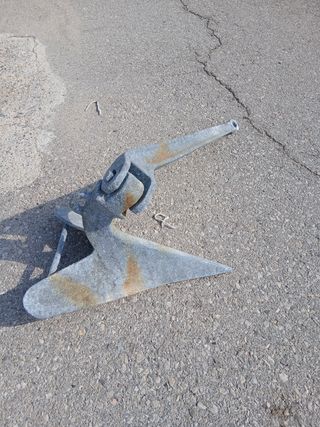 Ancla tipo arado Plastimo 20 kg
