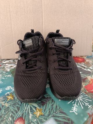 Skechers Memory Foam Zapatillas Negras