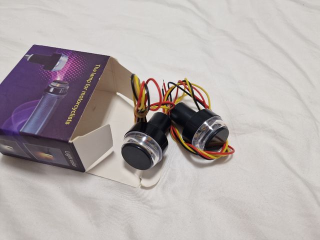 Luces LED para Manillar de Moto