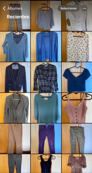 REMATO Caja de ropa mujer. talla S. pantalon 34