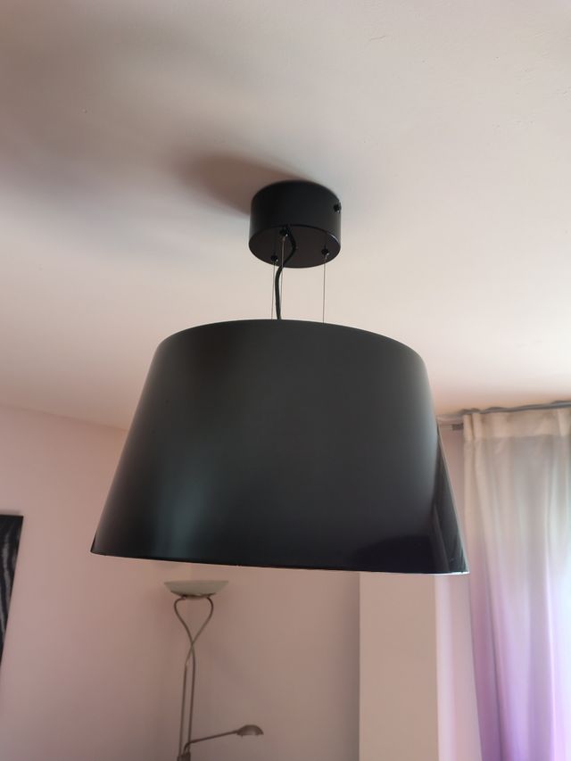 Lámpara de techo diseño negro