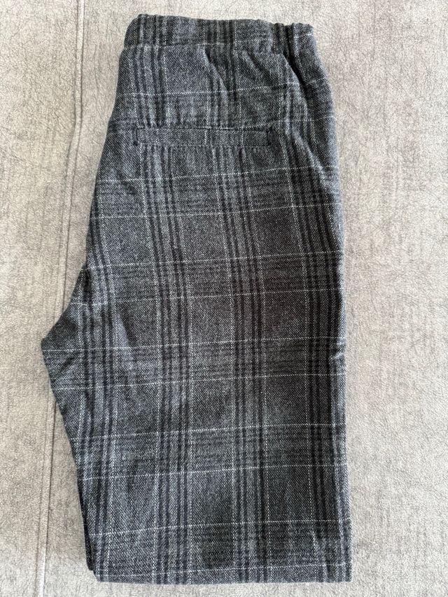 Pantalón cuadros niña Massimo Dutti