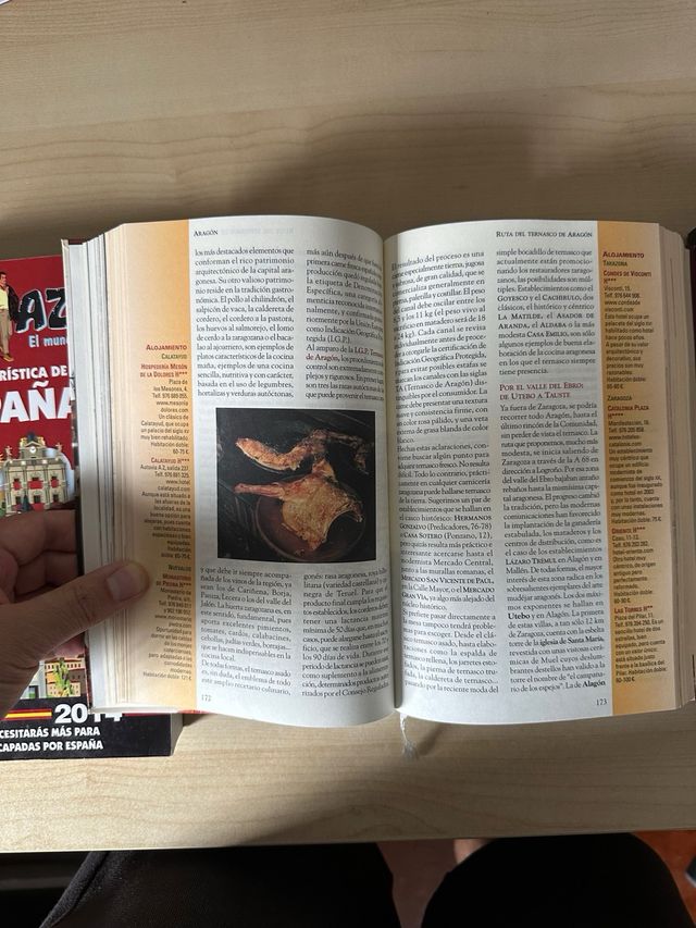 Lote 6 libros de turismo en España