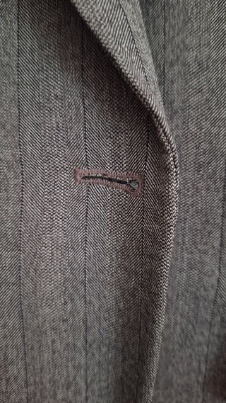 Blazer Massimo Dutti Lana Gris