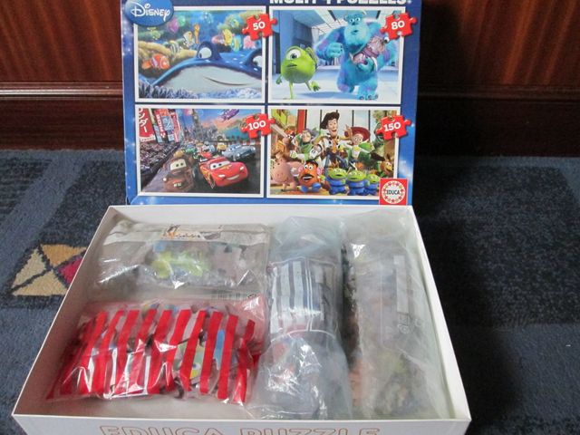 Puzzles Disney Multi 4 Puzzles