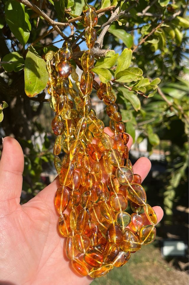 Lote 3 Collares Ámbar Báltico