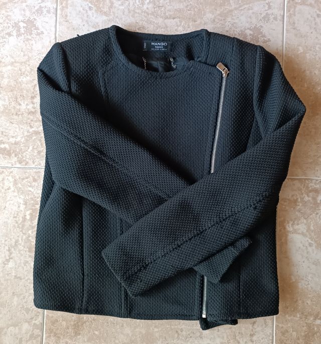 Chaqueta Mango Negra Talla M