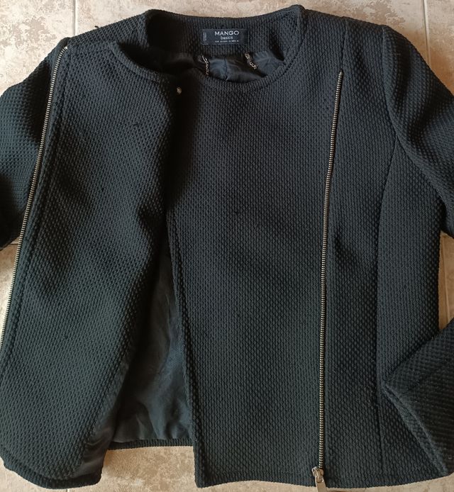 Chaqueta Mango Negra Talla M