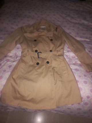 Gabardina camel