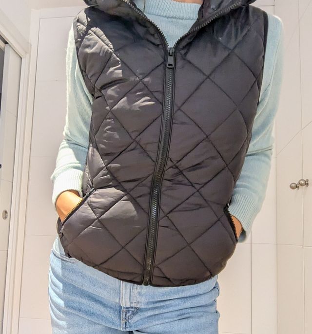 Chaleco acolchado Zara impermeable