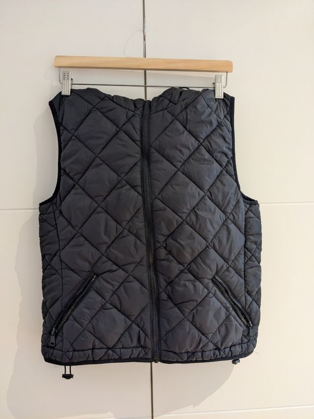 Chaleco acolchado Zara impermeable