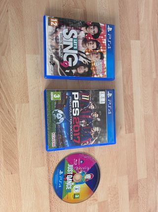 Tres Juegos de la PlayStation 4