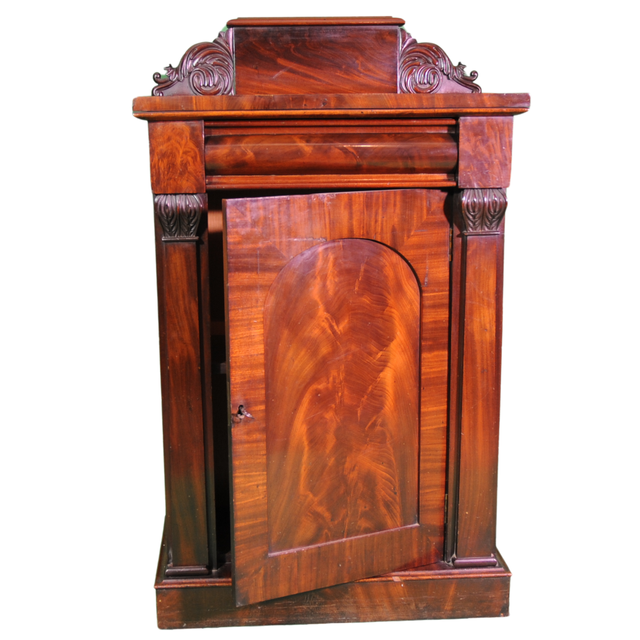 Mueble Mini Bar Estilo Imperio Madera