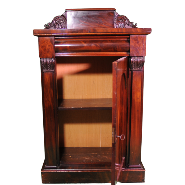 Mueble Mini Bar Estilo Imperio Madera