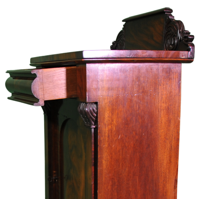 Mueble Mini Bar Estilo Imperio Madera