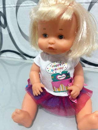 Muñeca Nenuco Feliz Cumpleaños