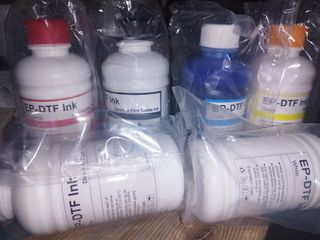 Kit Tintas DTF    ( cmyk + ww )
6 botes x 250ml