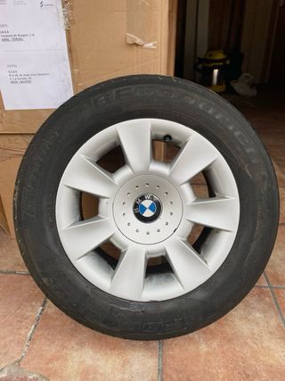 4 ruedas BMW525 originales + neumáticos BFGoodrich