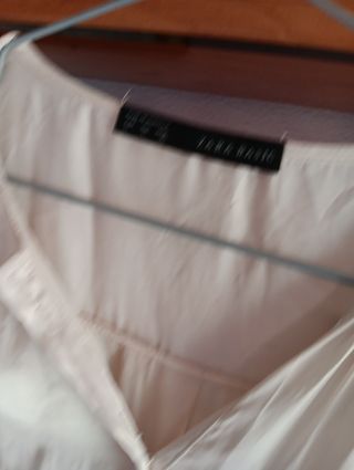 Blusa Zara Basic Talla XL Beige