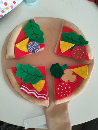 Cocinita de juguete con accesorios