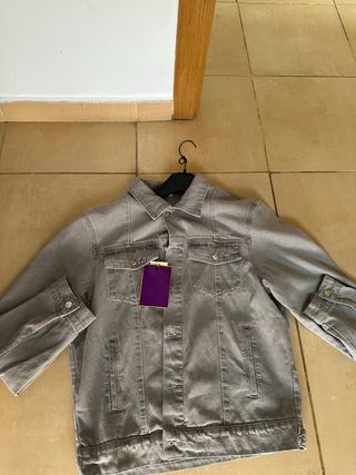Chaqueta vaquera Corteiz gris