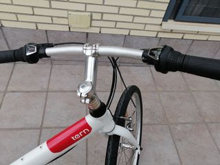 Bici Plegable TERN Joe C21 Blanca