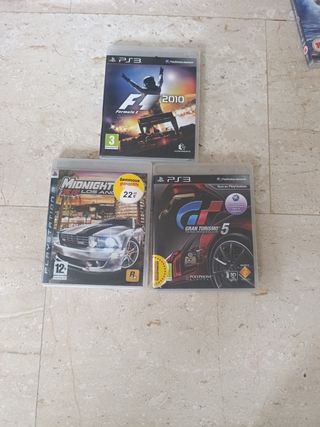 Consola Playstation 3 Negra con muchos juegos