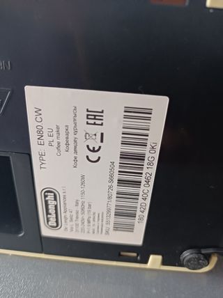 Cafetera Nespresso DeLonghi Inissia