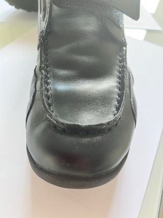 Zapatos Geox Colegio Piel Niños Color Navy Velcro