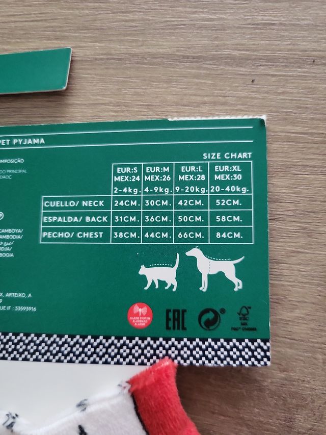 Pijama Navidad para Mascotas