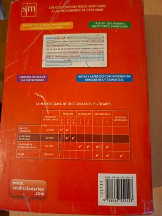 Diccionario Avanzado Primaria. Lengua española ...