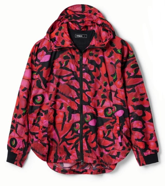 Cortavientos Desigual estampado