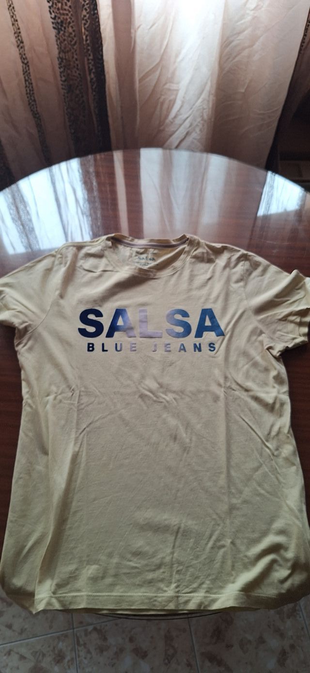 Camiseta Salsa amarilla Talla L