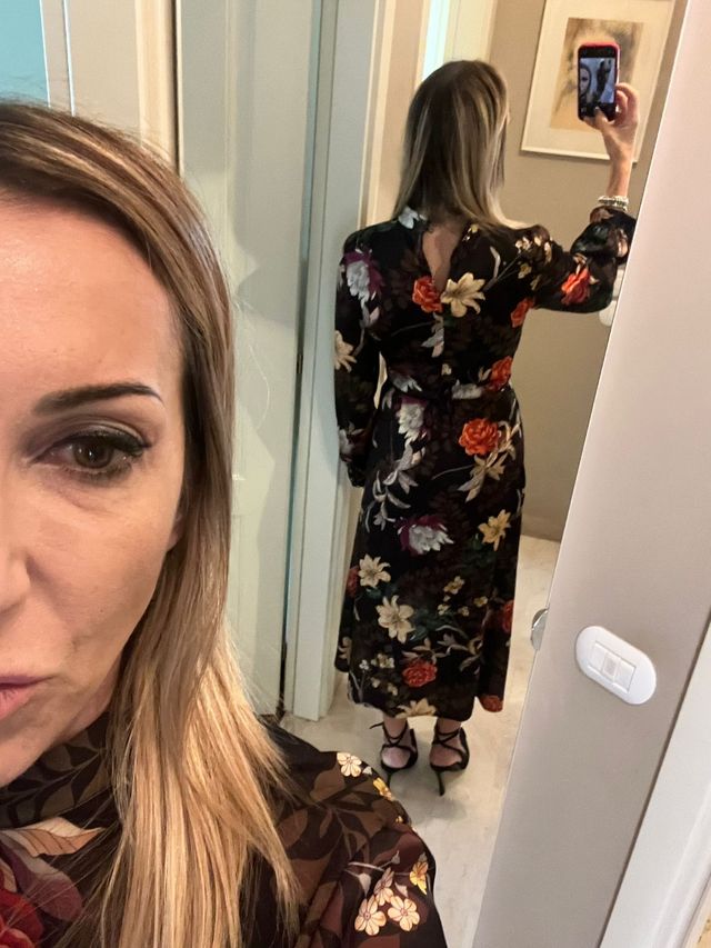 Abito floreale donna