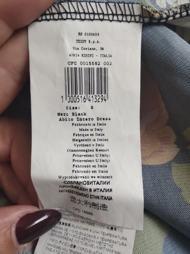 Abito floreale donna