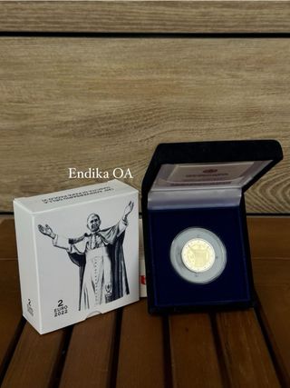 Colección 2 Euros Vaticano Proof y demás piezas 