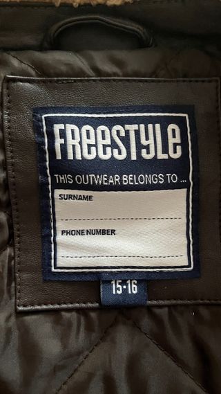 Chaqueta niño FREESTYLE marrón
