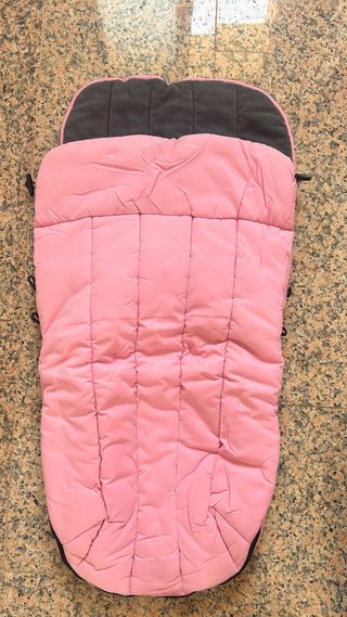 Saco para silla de paseo rosa