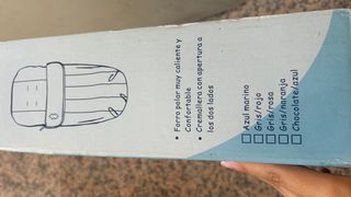 Saco para silla de paseo rosa