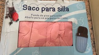 Saco para silla de paseo rosa