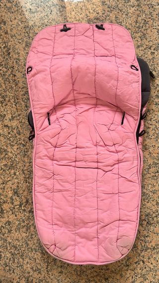 Saco para silla de paseo rosa