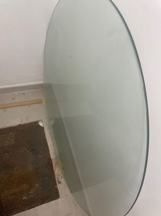 Cristal redondo para mesa