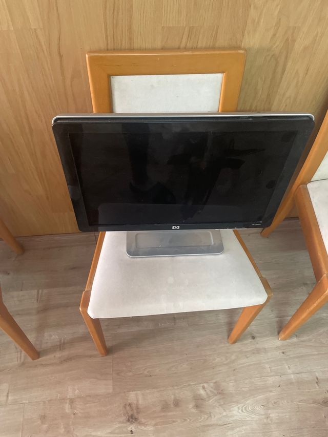 Monitor HP Negro/Plateado