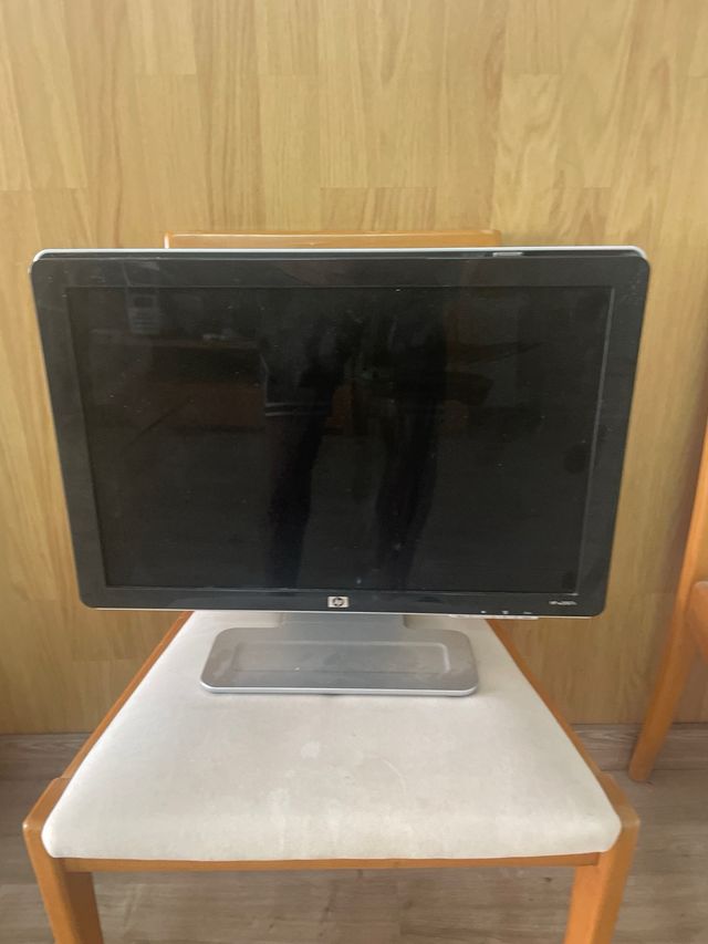 Monitor HP Negro/Plateado