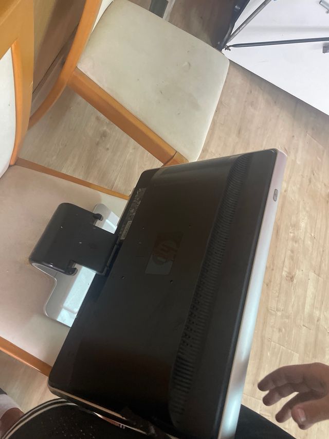 Monitor HP Negro/Plateado